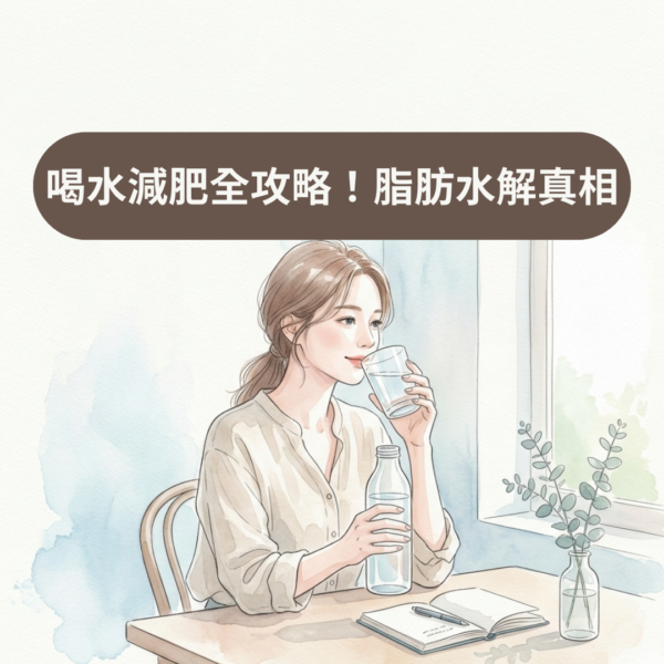 喝水減肥全攻略！脂肪水解真相
