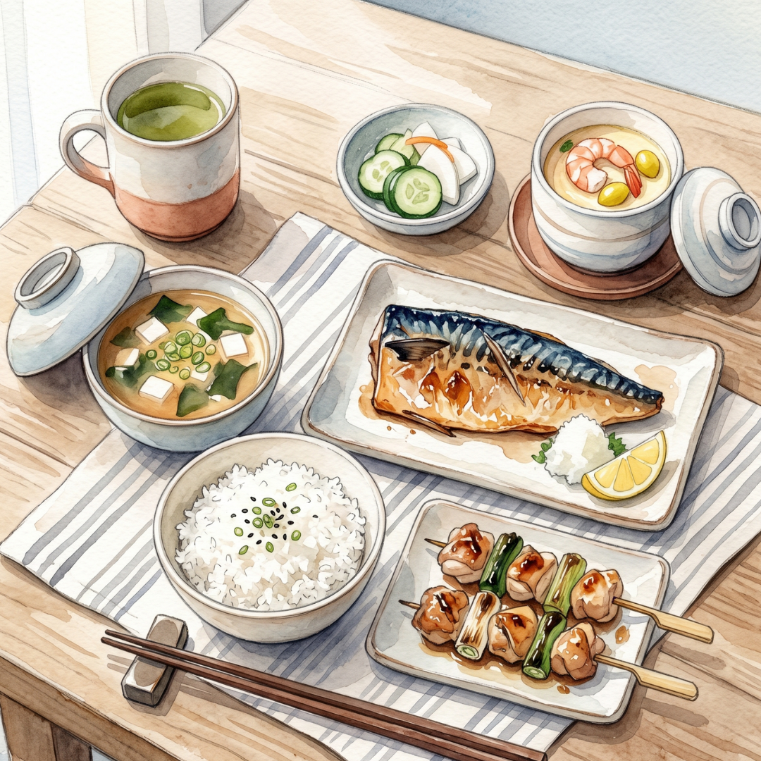 日式料理減肥 外食點餐攻略示意圖