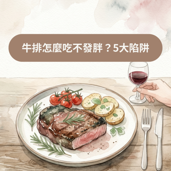 牛排怎麼吃不發胖？5大陷阱