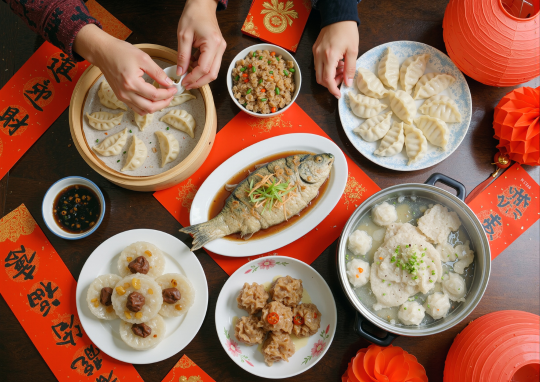 各種顏色豐富的健康年菜清單