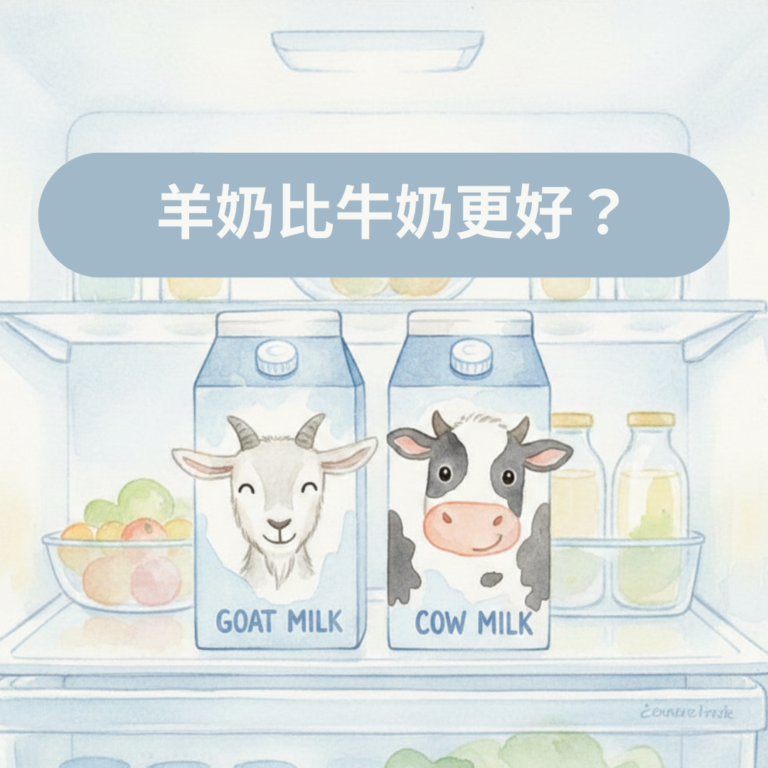 羊奶比牛奶更好？