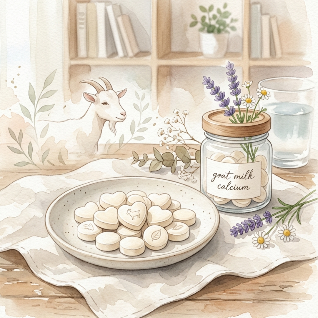 羊奶鈣片補鈣效果評估