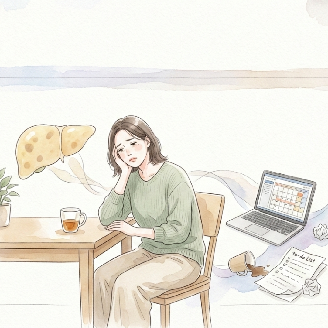 脂肪肝與日常疲勞的關聯