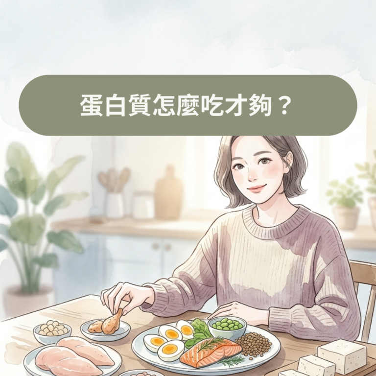 蛋白質怎麼吃才夠？