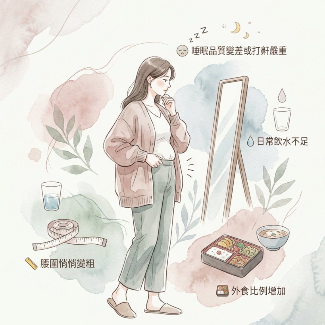 高血壓前期代謝警訊腰圍體重飲食習慣