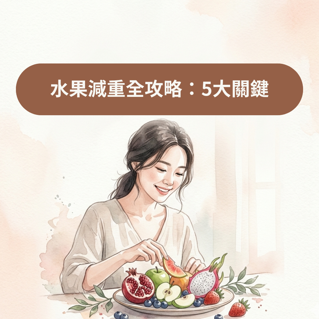 水果減重全攻略：5大關鍵